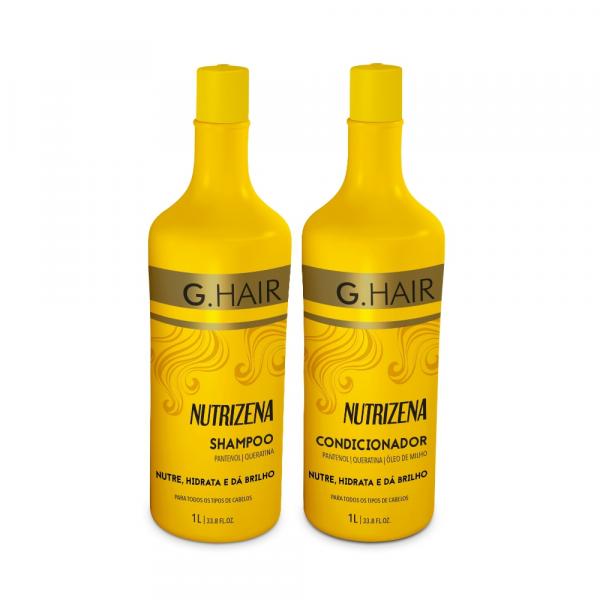 G.hair Kit Nutrizena Shampoo + Condicionador 1l - Inoar