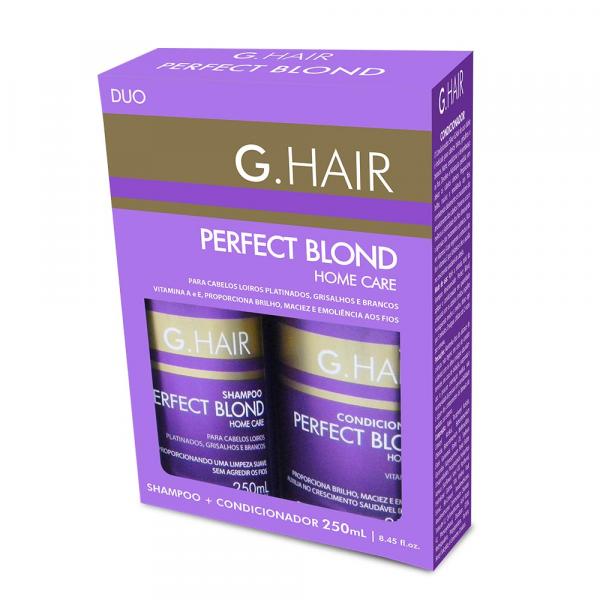 G.Hair Kit Shampoo e Condicionador Perfect Blond Home Care - 2x250ml