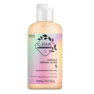 G.Hair Limpeza Profunda Step 1 – Shampoo 300ml