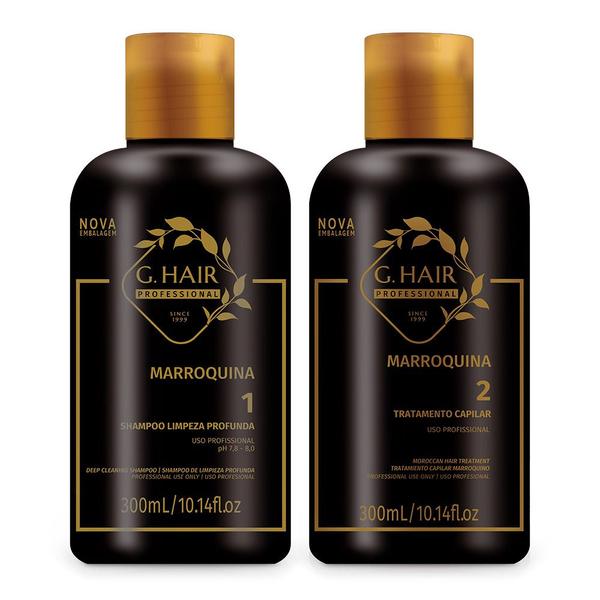 G. Hair Marroquino Kit Shampoo + Tratamento - G.Hair