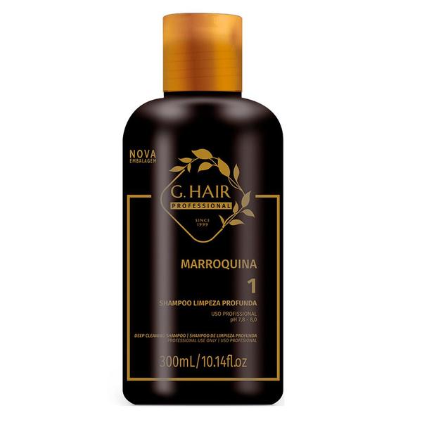 G.Hair Marroquino Limpeza Profunda Step 1 Shampoo