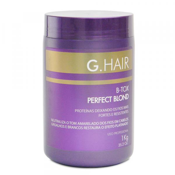 G.Hair Máscara B-TOX Perfect Blond - 1kg