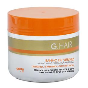 G.Hair Máscara Banho de Verniz - 500g