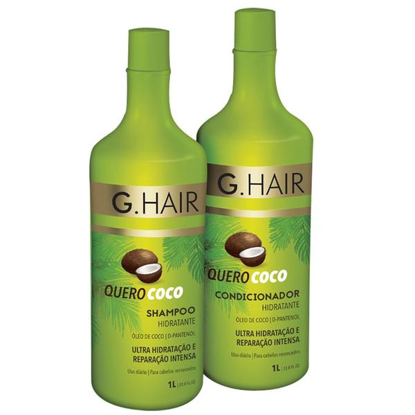 G Hair Quero Coco Kit Shampoo e Condicionador 1L