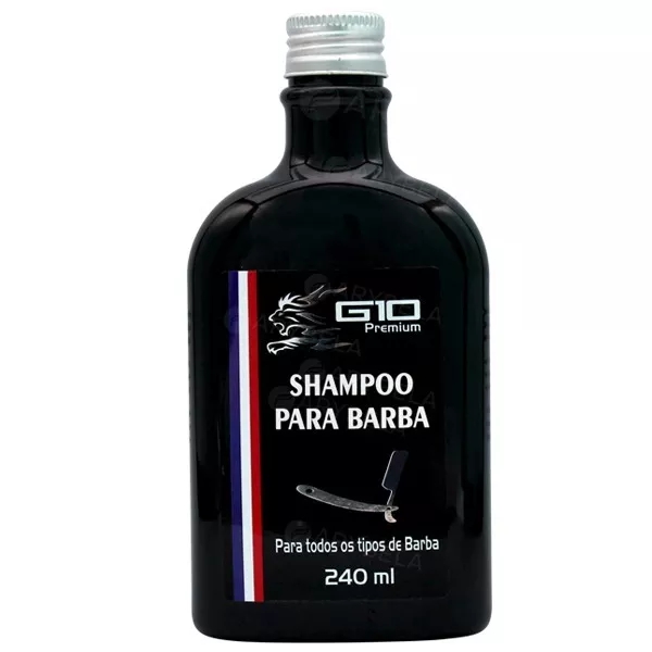 G10 - Shampoo para Barba 240ml - G10 Premiun