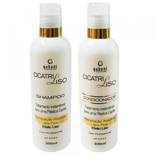 Gaboni Kit Cicatri Liso Shampoo + Condicionador 300ml
