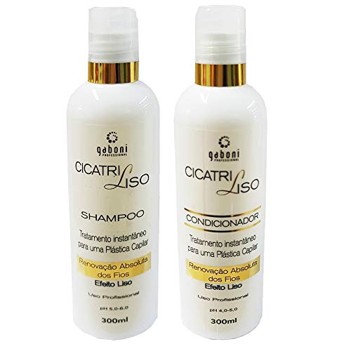Gaboni Kit Cicatri Liso Shampoo + Condicionador 300ml