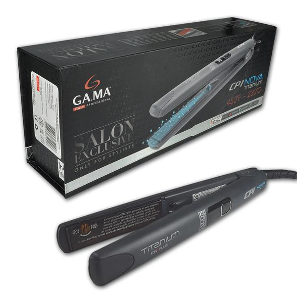 Gama Italy - Salon Exclusive Prancha CP1 Nova Digital Titanium Pro Tourmaline Ion Plus - Bivolt - Gama Italy