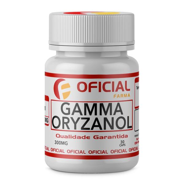 Gamma Oryzanol 300Mg 30 Cápsulas - Oficialfarma S