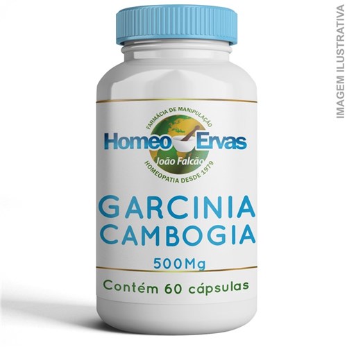 Garcinia Cambogia 500 Mg - 60 Cápsulas