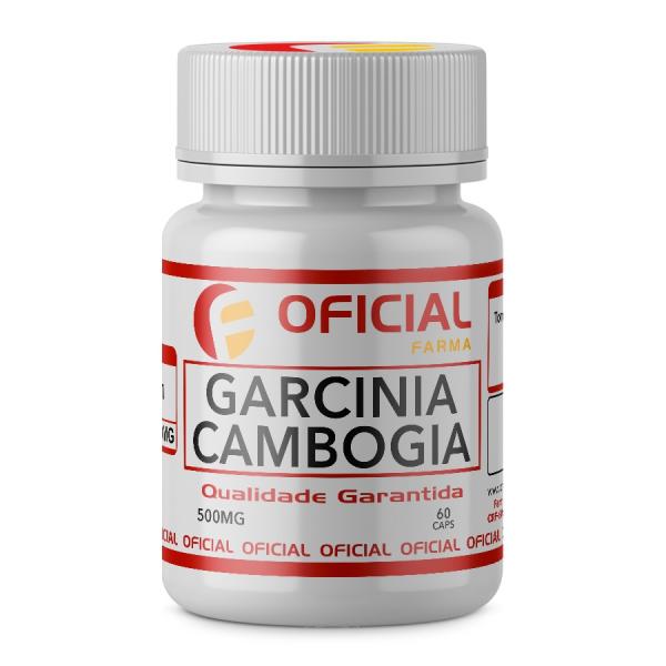 Garcinia Cambogia 500Mg 60 Cápsulas - Oficialfarma S