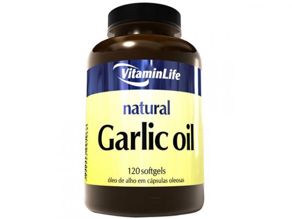 Garlic Oil 120 Cápsulas - Vitamin Life