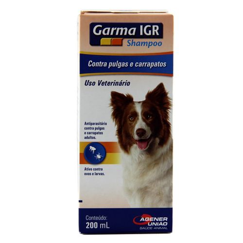 Garma Igr 200 Ml Shampoo Antiparasitário para Cães