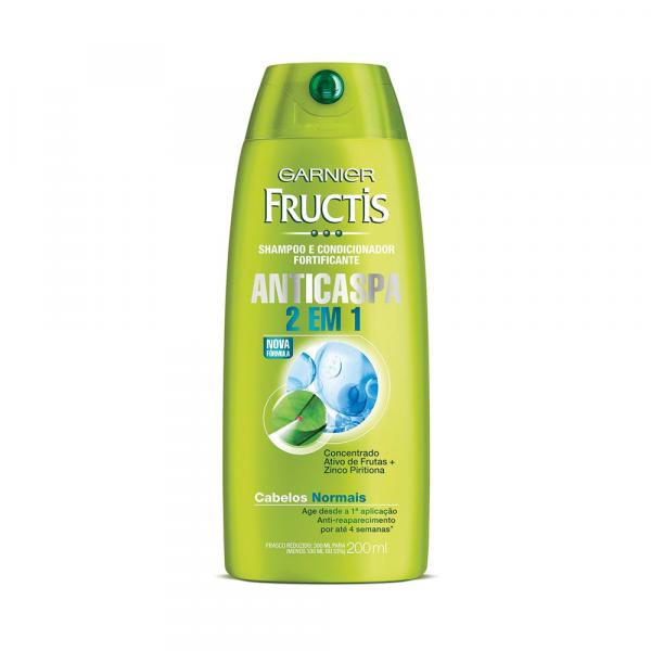 Garnier Fructis Anticaspa 2 em 1 Shampoo e Condicionador - 200ml