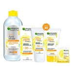 Garnier Skin Vitamina C Kit Água Micelar + Hidratante Faci