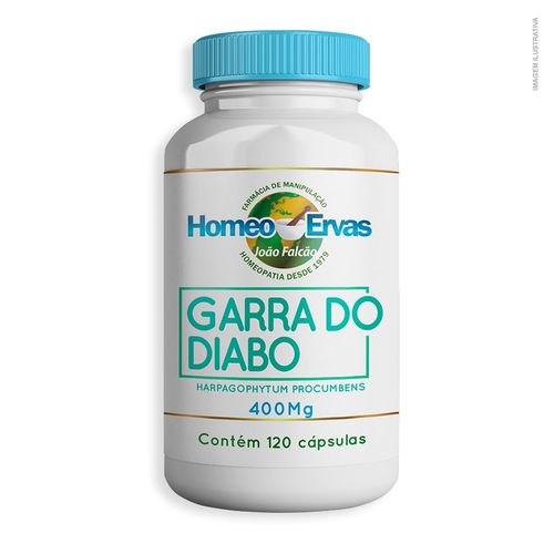 Garra do Diabo (Harpagophytum Procumbens) 400Mg 120 Cápsulas