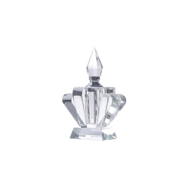 Garrafa de Vidro Óptico para Perfume Roy 7,5Cmx4cmx12,5Cm Rojemac Transparente