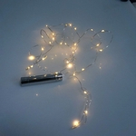 JIA Garrafa de Vinho Luzes Cork Forma estrelado quentes luzes LED branco de corda Home