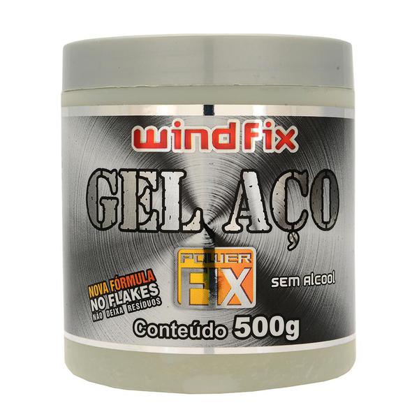 Gel Aço Sem Álcool 500g - Wind Fix - Windfix