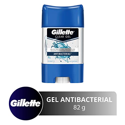 Gel Antitranspirante Gillette Clear Gel Antibacterial - 82 G