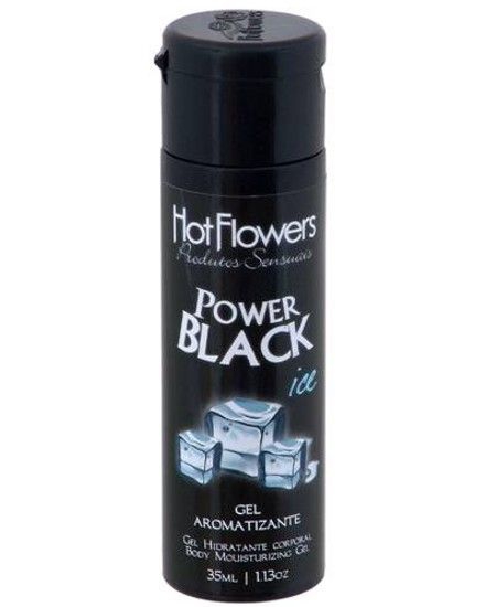 Gel Aromatizante Iced Power Black para Sexo Oral - HFHC337 - Estilo Sedutor
