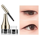 Gel Black and Brown Eyeliner Set Water Proof à prova de manchas Maquiagem Mulheres Eye