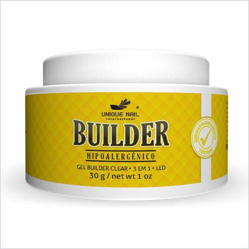 Gel Builder Clear - Hipoalergênico - 30g Led