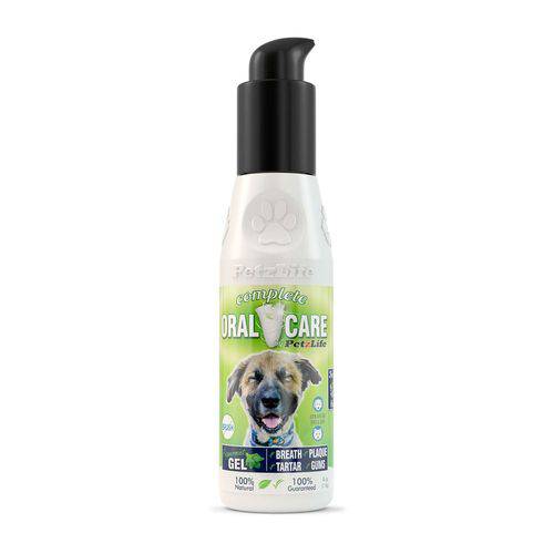 Gel Canino para Higiene Oral Petzlife 118ml (4oz) Removedor de Tártaro