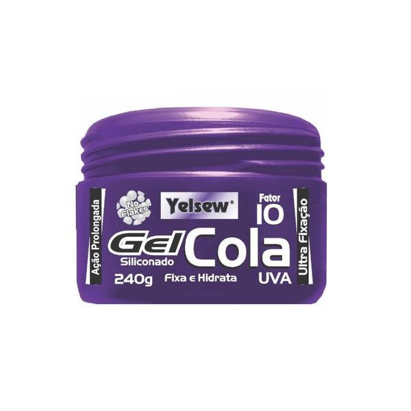 Gel Cola Ultra Fixação Fator 10 240g - Yelsew