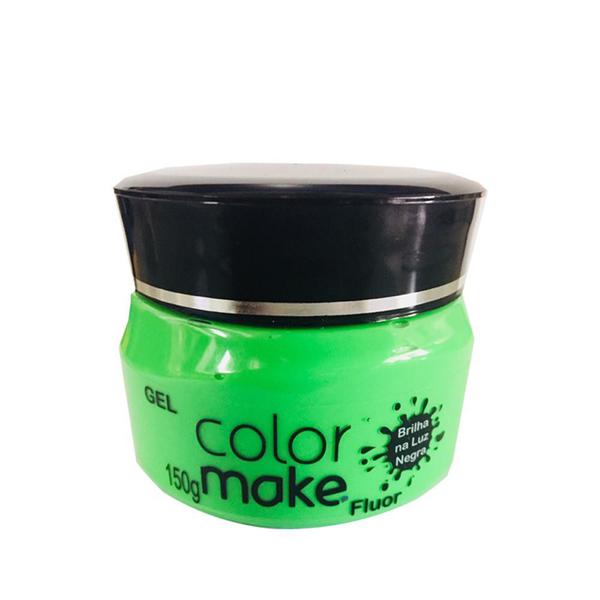 Gel Color Make Fluor 150g Verde - Yur