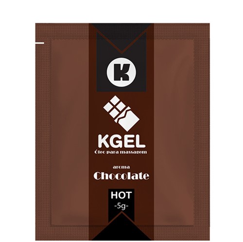 Gel Comestível Chocolate Hot Sachê 5G - Kgel
