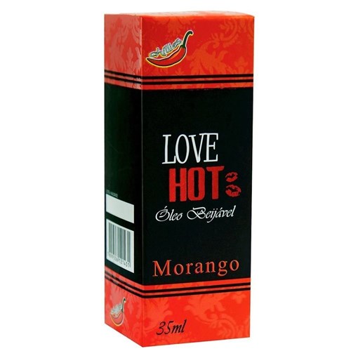 Gel Comestível Love Hot 35Ml - Chillies (MORANGO)