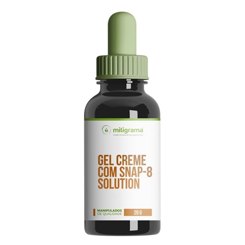 Gel-Creme com Snap-8 Solution - Antirrugas e Antienvelhecimento 20G