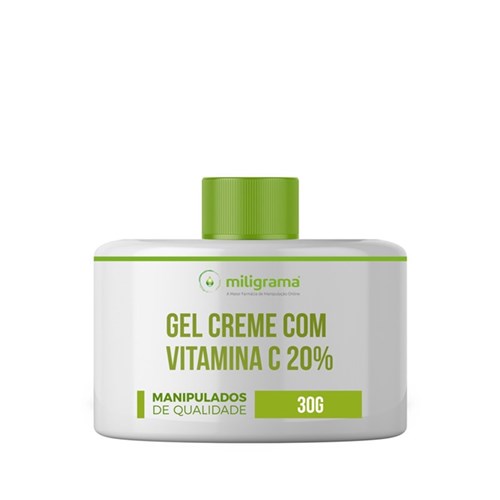 Gel Creme com Vitamina C 20% - 30G