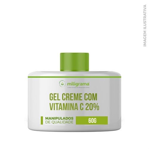 Gel Creme com Vitamina C 20% - 60g