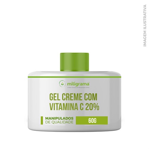 Gel Creme com Vitamina C 20 - Miligrama