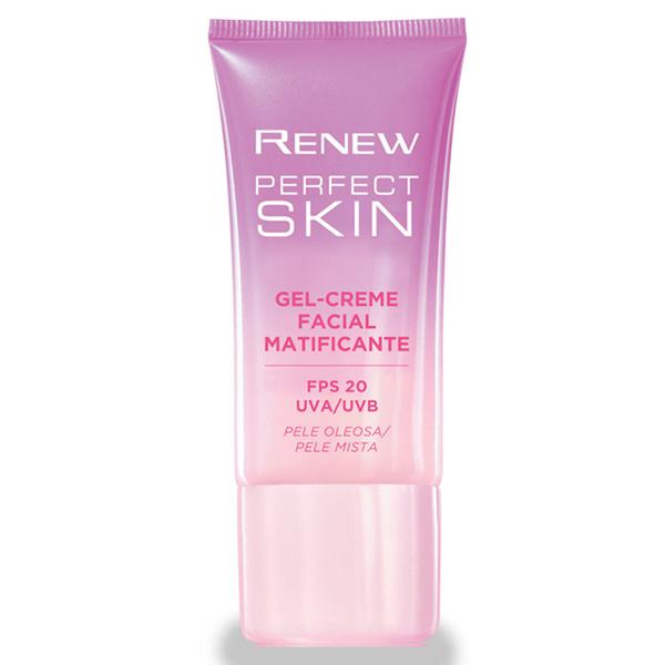 Gel-Creme Facial Renew Perfect Skin Matificante 30g