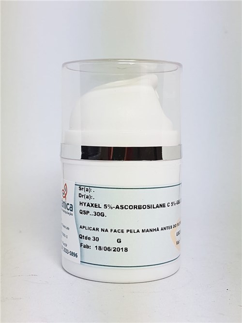 Gel Creme Hyaxel e Ascorbosilane C - Booster de Ácido Hialurônico