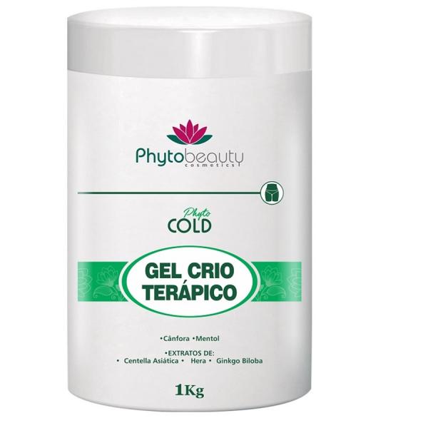 Gel Crioterápico com Extrato de Centella 1kg - Phytobeauty Phytobella