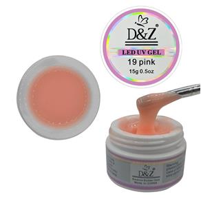 Gel D&Z Led Uv 19 Pink 15G