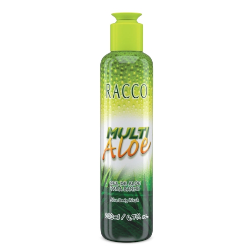 Gel de Aloe para Banho Multi Aloe, 200ml - Racco