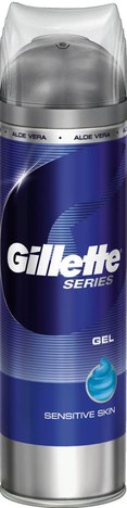 Gel de Barbear Gillette Hidratante Séries 200Ml