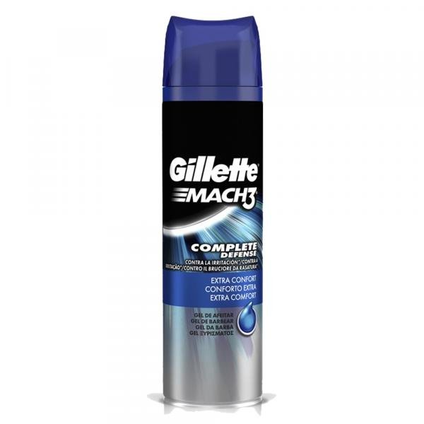 Gel de Barbear Gillette Mach 3 Complete Defense 71g