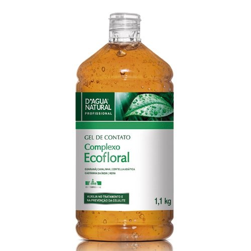 Gel de Contato Ecofloral 1,1kg DAgua Natural