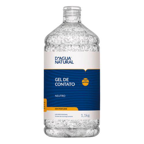 Gel de Contato Neutro 1,1KG D'Agua Natural