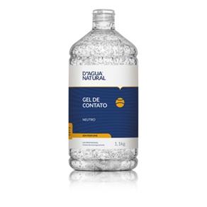 Gel de Contato Neutro D`agua Natural - 1,1kg