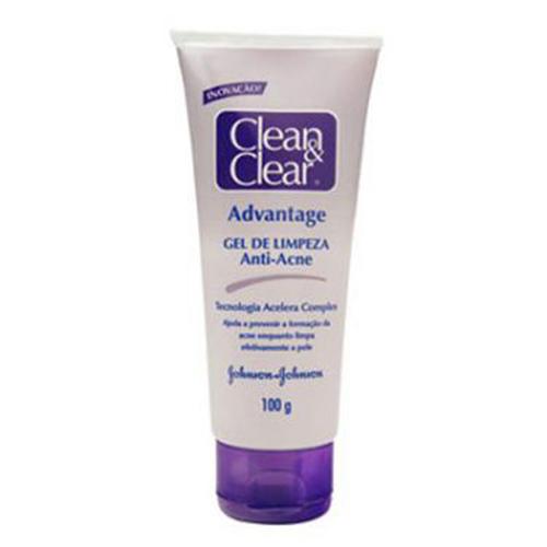 Gel de Limpeza Facial Clean Clear Advantage Antiacne