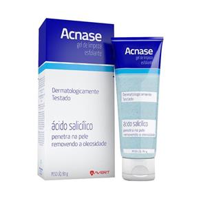 Gel de Limpeza Facial Esfoliante Acnase - 80g