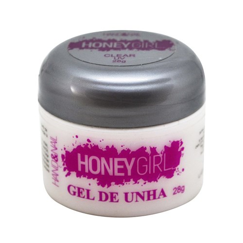 Gel de Unhas Honey Girl Clear 28G Transparente