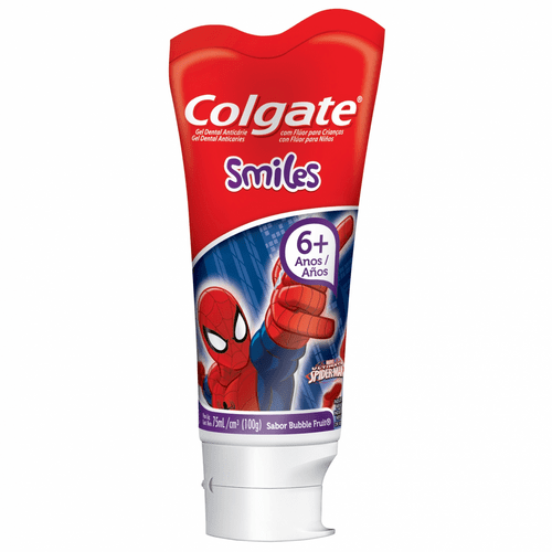 Gel Dental Colgate Junior Spider Man 100g
